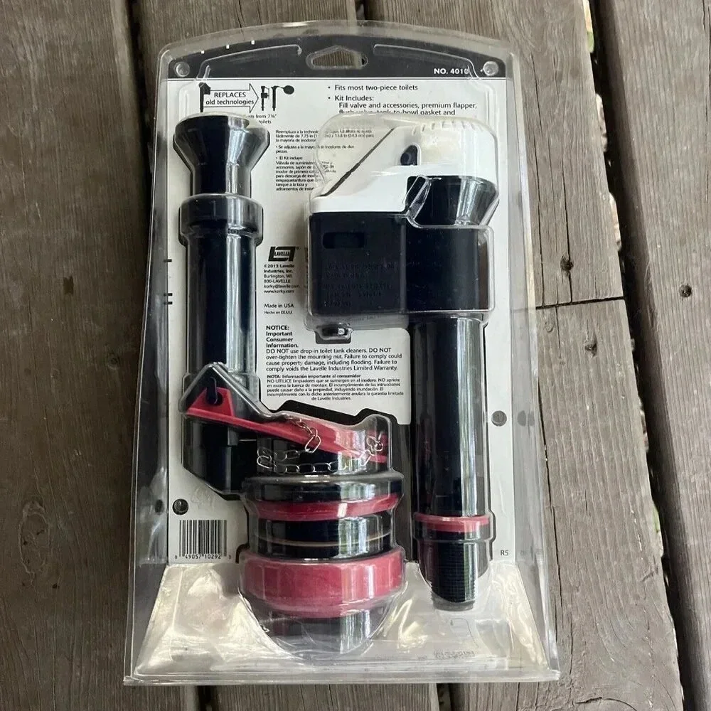 Korky QuietFILL Platinum Complete Universal Toilet Repair Kit 4010MP
